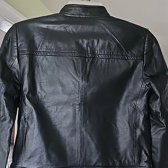 Michael Kors Leather Jacket - Picture 4 of 15